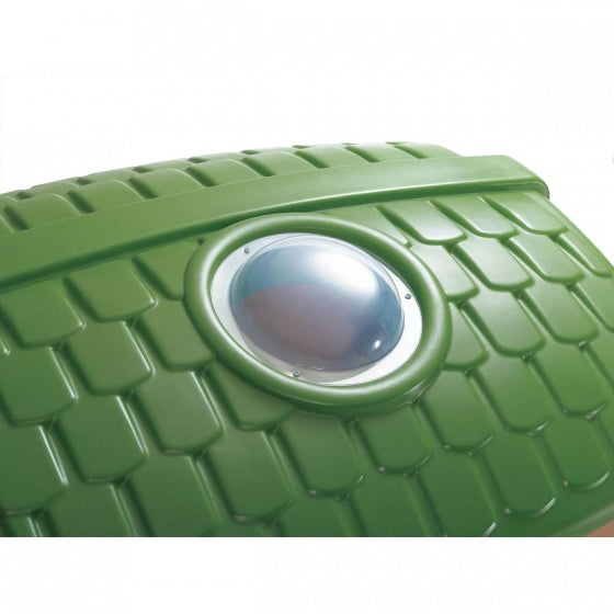 speelhuis Clubhouse Climber bruin 178 x 348 x 232 cm