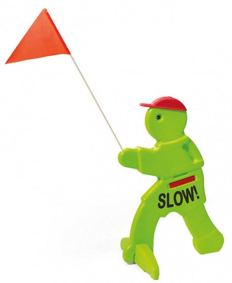 verkeerspop Victor Veilig 132 cm groen