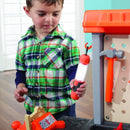 werkbank Handyman 90 cm oranje 31-delig