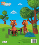 stickerboek De Fabeltjeskrant junior 24,5 cm papier blauw