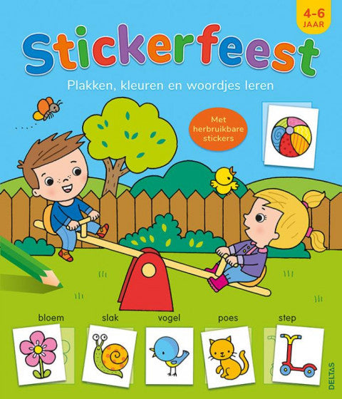 Deltas Boek Stickerfeest