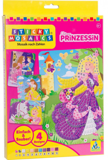 mozaïekset Glitterprinses karton 1408-delig