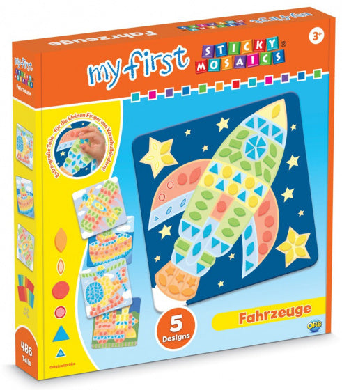 mozaïekset Voertuigen junior karton 490-delig