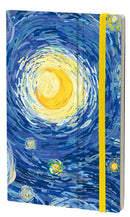 notitieboek van Gogh 13 x 21 cm papier blauw