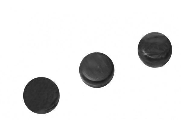 pucks voor ijshockeytafel 3 stuks zwart