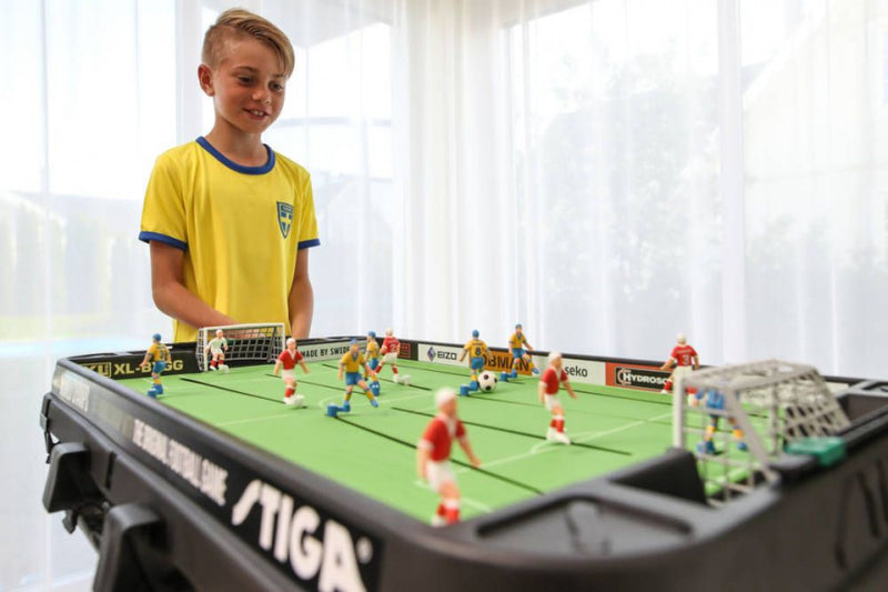 tafelvoetbalspel World Champs 94 x 51,5 cm zwart/groen