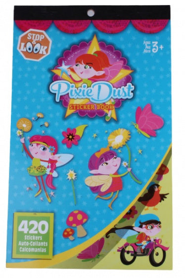 stickerboek Pixie Dust 24 x 14,8 cm 420 stickers
