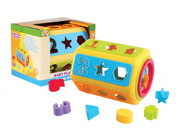 vormenstoof hexagoon Ø 16 cm multicolor