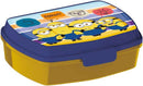 broodtrommel Minions junior 17 x 14 cm blauw/geel