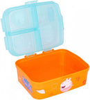 lunchbox Peppa Pig 18,5 x 15 cm polypropyleen oranje/blauw