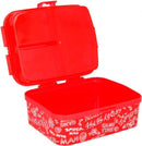 lunchbox Spider-Man 18,5 x 15 x 6,5 cm polypropyleen rood