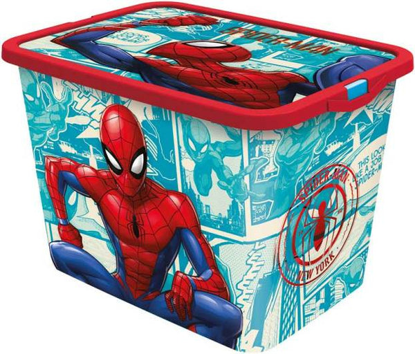 opbergbox Spider-Man 23 liter blauw/rood