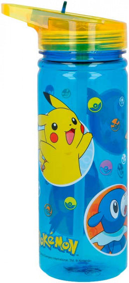 waterfles Pokémon junior 580 ml tritan blauw/geel