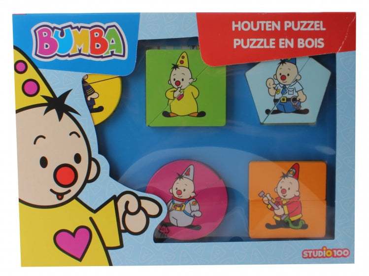 Bumba Houten Puzzel met Dikke Stukken, 12st.