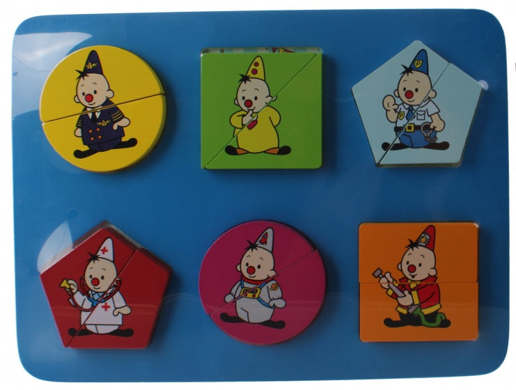 Bumba Houten Puzzel met Dikke Stukken, 12st.
