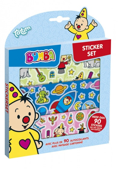 Bumba stickerset 90-delig