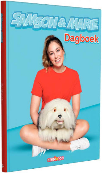 dagboek Samson en Marie junior papier blauw/rood