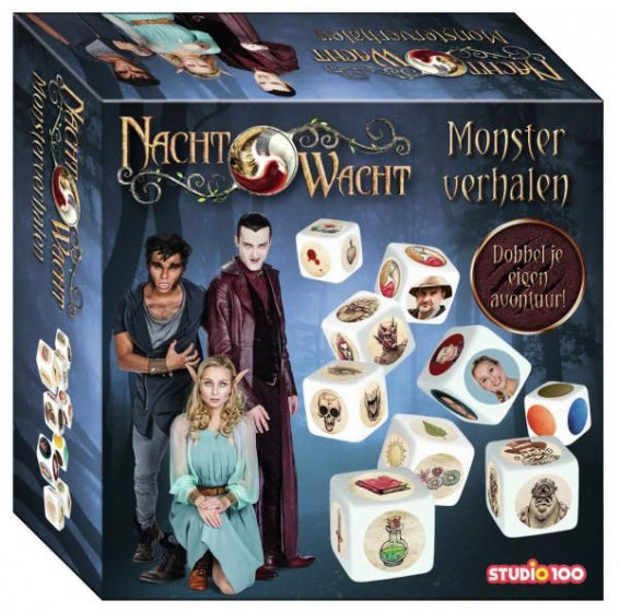 Monsterverhalen Nachtwacht - Dobbelspel Studio 100 Nachtwacht