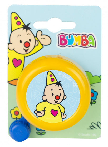 fietsbel Bumba junior staal 55 mm geel