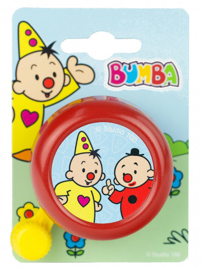 fietsbel Bumba junior staal 55 mm rood