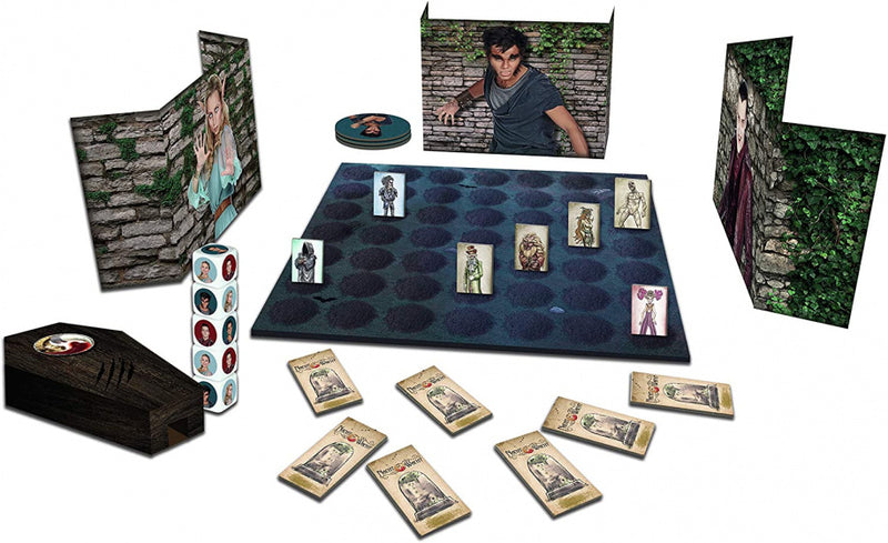 Het Griezelkerkhof Nachtwacht - Bordspel Studio 100 Nachtwacht