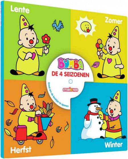 kartonboek 4 in 1 Bumba: De 4 seizoenen
