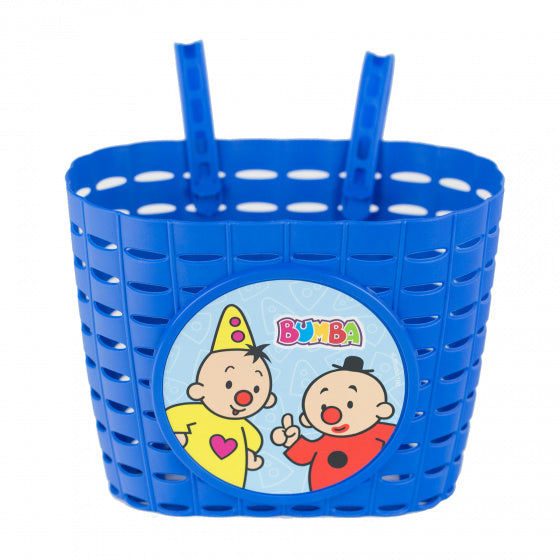kinderfietsmand Bumba junior 20 cm blauw
