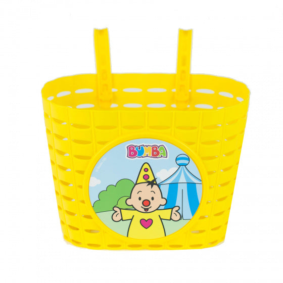 kinderfietsmand Bumba junior 20 cm geel