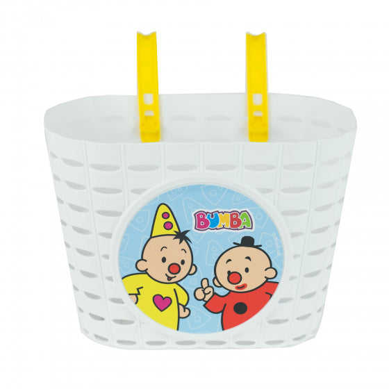 kinderfietsmand Bumba junior 20 cm wit