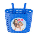 kinderfietsmand K3 junior 20 cm blauw