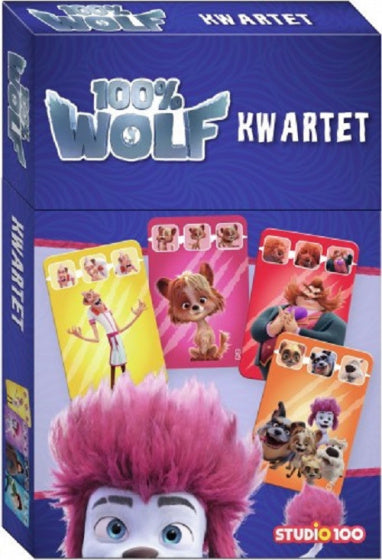 kwartetspel 100% Wolf junior karton