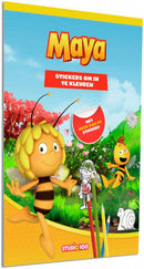 Sticker- en kleurboek Maya - Stickerboek Studio 100 Maya de Bij