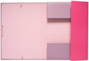elasto-/foldermap Cats A4 34 x 24 cm karton lila/roze