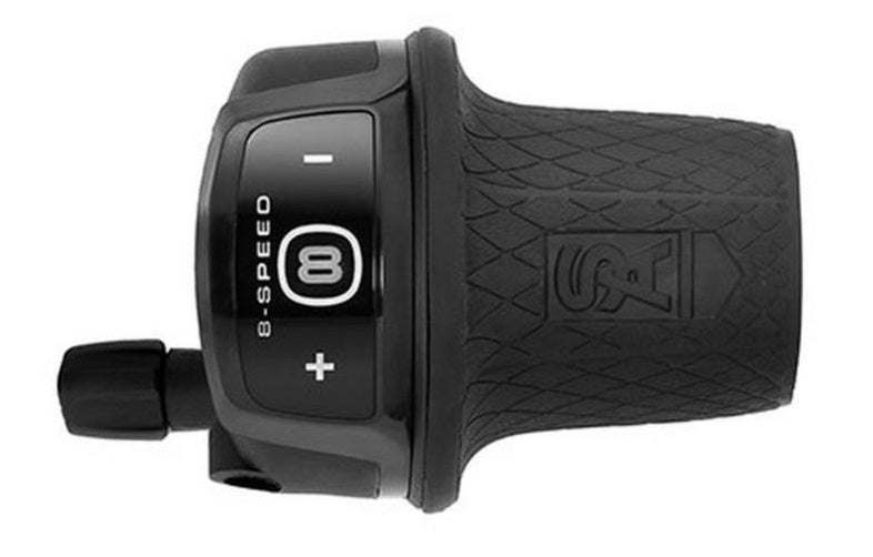 draaiversteller HSJ238 Nexus 8 rechts 8S zwart