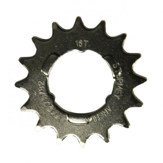 tandwiel opsteek 16T 1/2 - 3/32 inch zilver