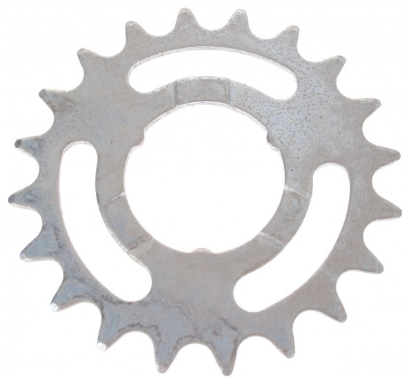 tandwiel opsteek 22T bol zilver