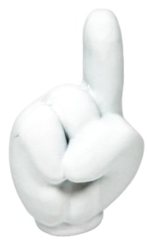 invoervinger touchscreen 4 x 2,5 cm siliconen wit