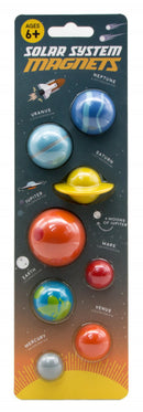 magneten zonnestelsel 2,5 cm 8 stuks