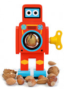 notenkraker robot 22 x 14 cm hout rood