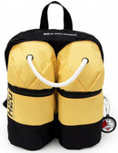 rugzak Scuba junior 8 liter 32 cm polyester geel/zwart