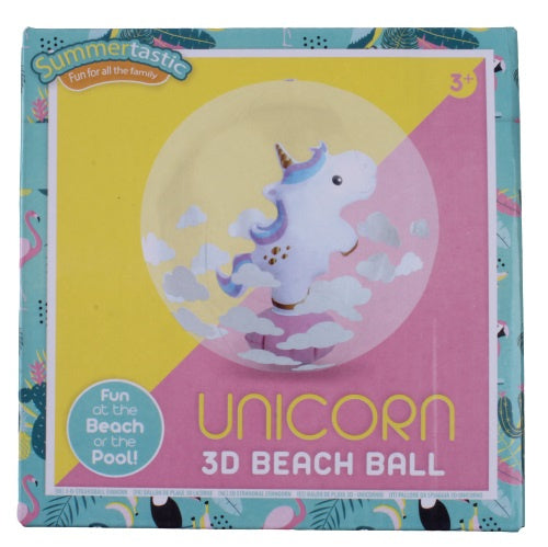 strandbal Unicorn 3D 30 cm vinyl