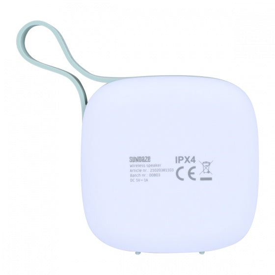 bluetooth speaker medium 11,5 cm wit