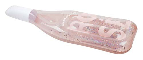 luchtbed fles rosé 200 x 70 cm PVC roze