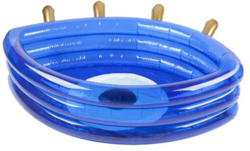 opblaaszwembad Greek eye 160 x 130 x 39 cm PVC blauw