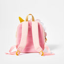 rugzak Swimtime meisjes 25 x 30 cm neopreen wit/roze