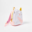 rugzak Swimtime meisjes 25 x 30 cm neopreen wit/roze