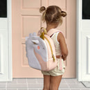 rugzak Swimtime meisjes 25 x 30 cm neopreen wit/roze