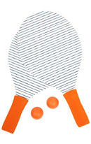 strandtennisset Outdoor Games 39 x 20 cm oranje/wit