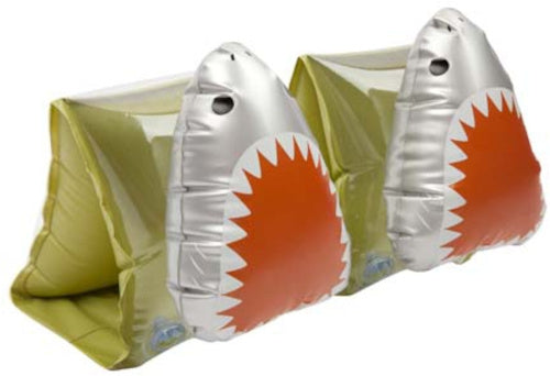 zwemvleugels Kids Pool Floats junior 15 cm PVC zilver
