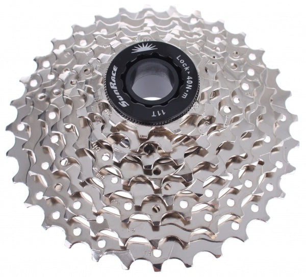 Cassette 8 speed Sunrace CSM66 11-32T - zilver